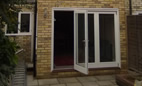 Two storey extension to
terraced house